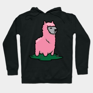 Alpaca - Pink Hoodie